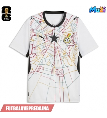 Lacne Muži Futbalové dres Ghana MS 2026 Krátky Rukáv - Domáci